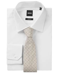 Boss by Hugo Boss Men's Silk-Blend Jacquard Tie