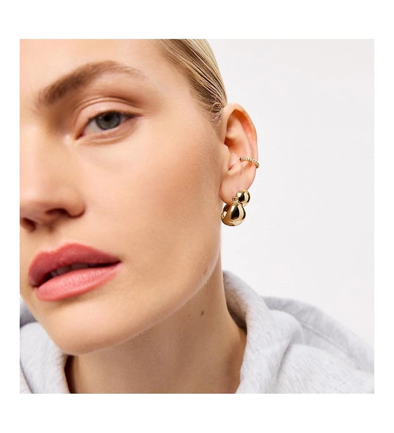 Ana Luisa Sphere Hoop Earrings - Mini Abby