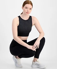 Id Ideology Women's High-Neck Cutout-Back Sports Bra