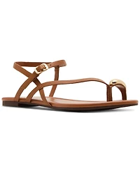 Madden Girl Treasure Strappy Embellished Flat Sandals