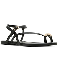 Madden Girl Treasure Strappy Embellished Flat Sandals