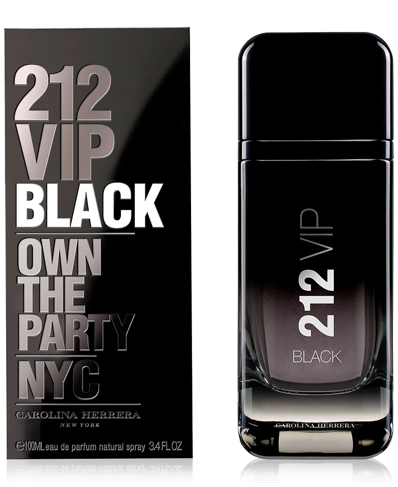 Carolina Herrera Men's 212 Vip Black Eau de Parfum, 3.4 oz.