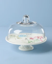 Lenox Butterfly Meadow Cake Plate, 25th Anniversary