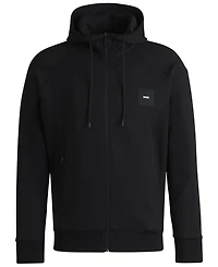 Boss by Hugo Men's Cotton-Blend Zip-Up Hoodie