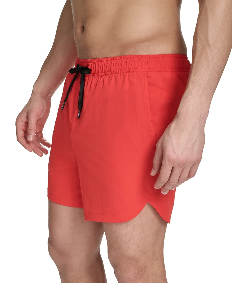 Calvin Klein Men's Stretch Active Modern Euro 5" Swimsuit