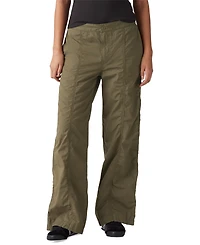 Levi's Women's Cotton Mid-Rise Baggy Parachute Pants