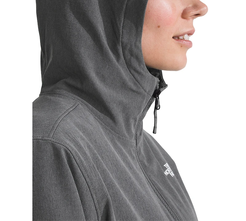 The North Face Women's Shelbe Raschel Zip-Front Fleece-Lined Hoodie Jacket