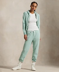 Polo Ralph Lauren Women's Cotton Fleece Full-Zip Hoodie Sweatshirt