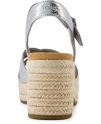 Toms Women's Isla Open Toe Wedge Sandals