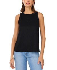 Vince Camuto Women's Sleeveless Round-Neck Top