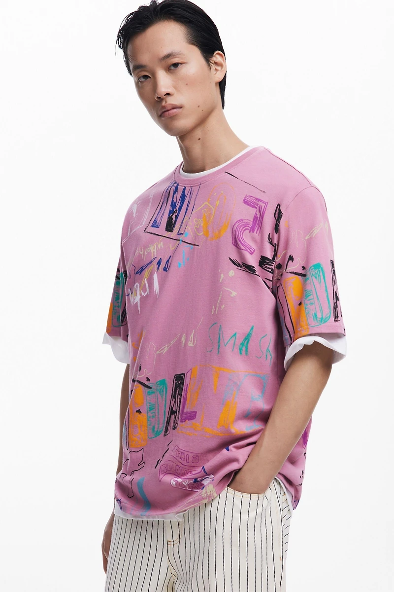 Desigual Men's Brushstroke T-shirt