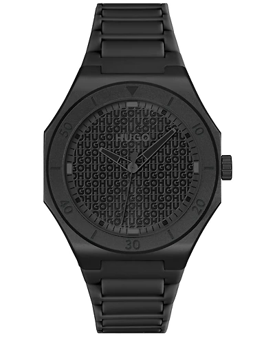 Hugo Boss Men's Grail Light Quartz Silicone Watch