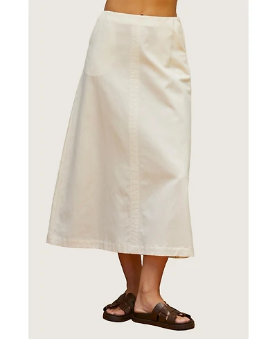 Crescent Women's Jimena Flare Midi Skirt