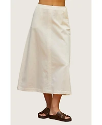 Crescent Women's Jimena Flare Midi Skirt