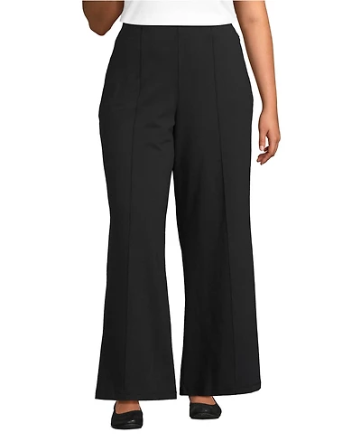 Lands' End Plus Starfish High Rise Palazzo Pants