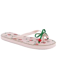Juicy Couture Women's Slurpy Fruity Flip Flops