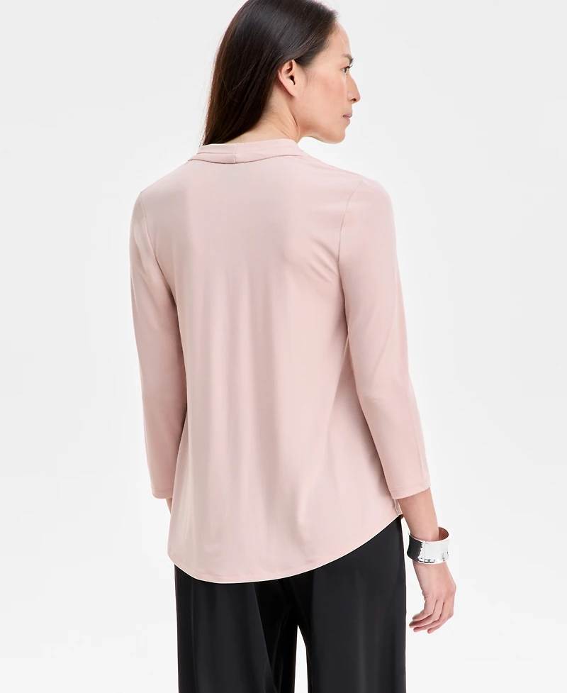Jm Collection Petite Solid Top, Created for Macy's