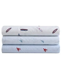 Nautica Printed Cotton Percale Sheet Set