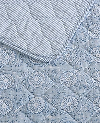 Nautica Floral Park Reversible 3-Pc. Quilt Set, Full/Queen