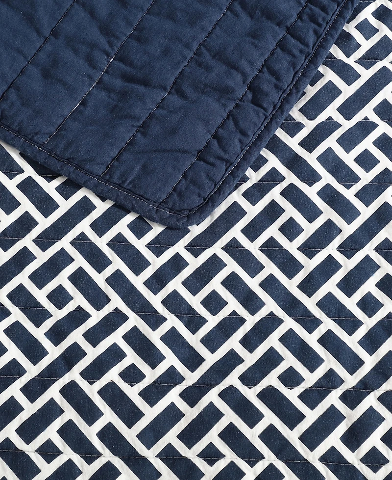 Nautica Lockridge Reversible 3-Pc. Quilt Set