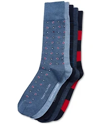 Tommy Hilfiger Men's 5-Pk. Rugby Crew Socks