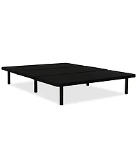 Primo International Airflow Black Upholstered Platform Bed Frame