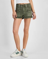 Dollhouse Juniors' High Rise Cargo Shorts