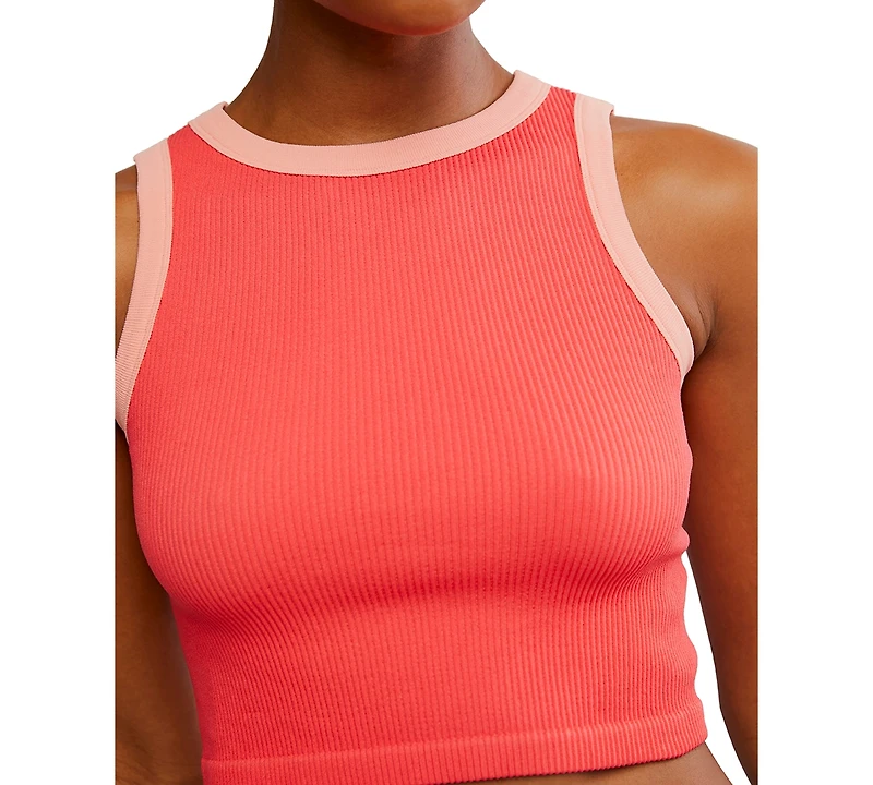 Free People Women's Make It Happen Brami Cropped Tank Top