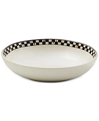 MacKenzie-Childs Courtly Check Everyday Pasta Bowls, Set of 4