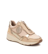 Carmela Collection Women's Leather Casual Sneakers By Xti