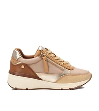 Carmela Collection Women's Leather Casual Sneakers By Xti
