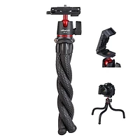 Minolta ProShot MN40Z 20MP Full Hd Camera with 40x Optical Zoom, Silver, Bundle with Mt-11 Multifunctional Octopus Tripod, 64GB Sdxc Memory Card and S