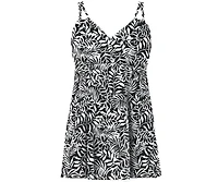 Swimsuits for All Women's Loop Strap Two-Piece Swimdress