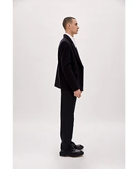 Pcfg Men's Double Breasted Blazer