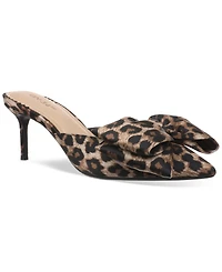 On 34th Alaynaa Pointed-Toe Bow Mule Pumps, Exclusively at Macy's