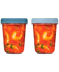 Oxo Good Grips Twist Stack 32-oz. Container, Set of 2
