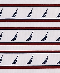 Nautica Printed Washed Microfiber 3-Pc. Sheet Set
