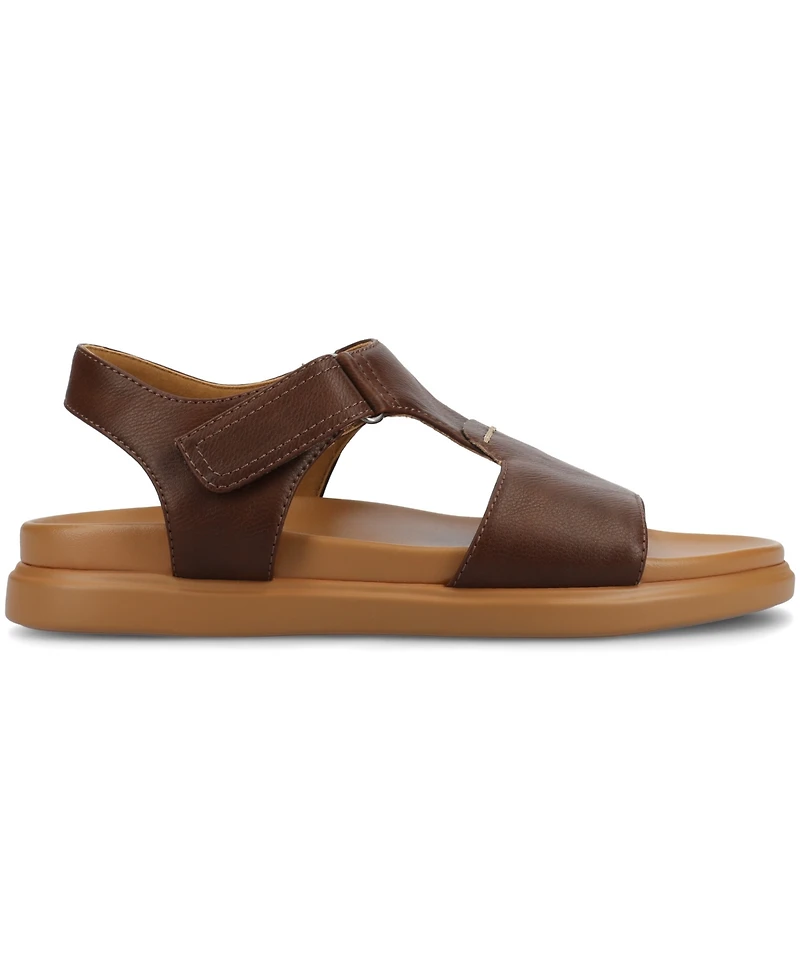 Journee Collection Women's Mira Footbed Flat Sandals
