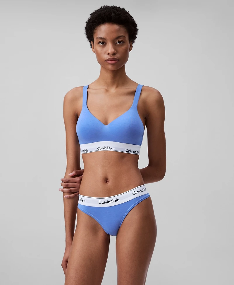 Calvin Klein Women's Modern Cotton Lift Bralette QF7900