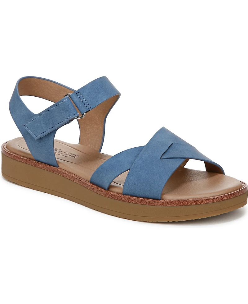 LifeStride Women's Wren Strappy Platform Sandals