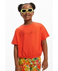 Desigual Girls Girls's t-shirt with strass