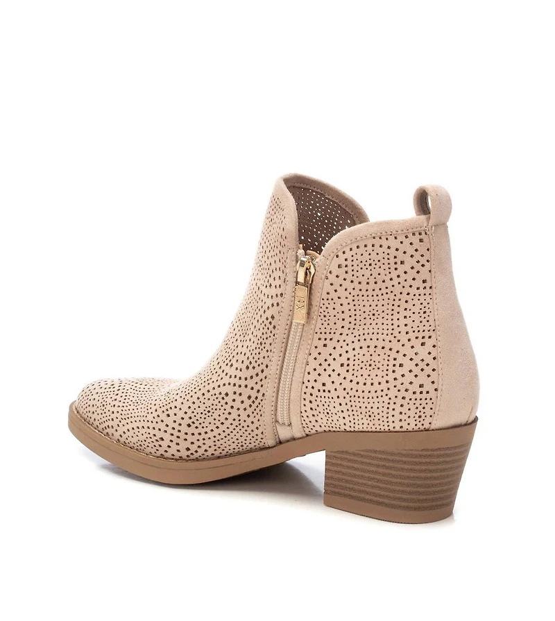 Women's Suede Ankle Booties By Xti