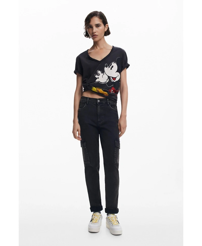 Desigual Women's Mickey Mouse T-shirt