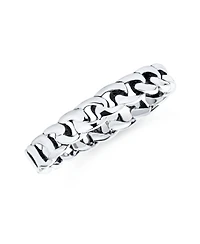 Bling Jewelry Braided Celtic Eternity Band Knot Sterling Silver Ring