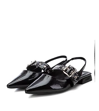 Xti Women's Wide Bucke Flats