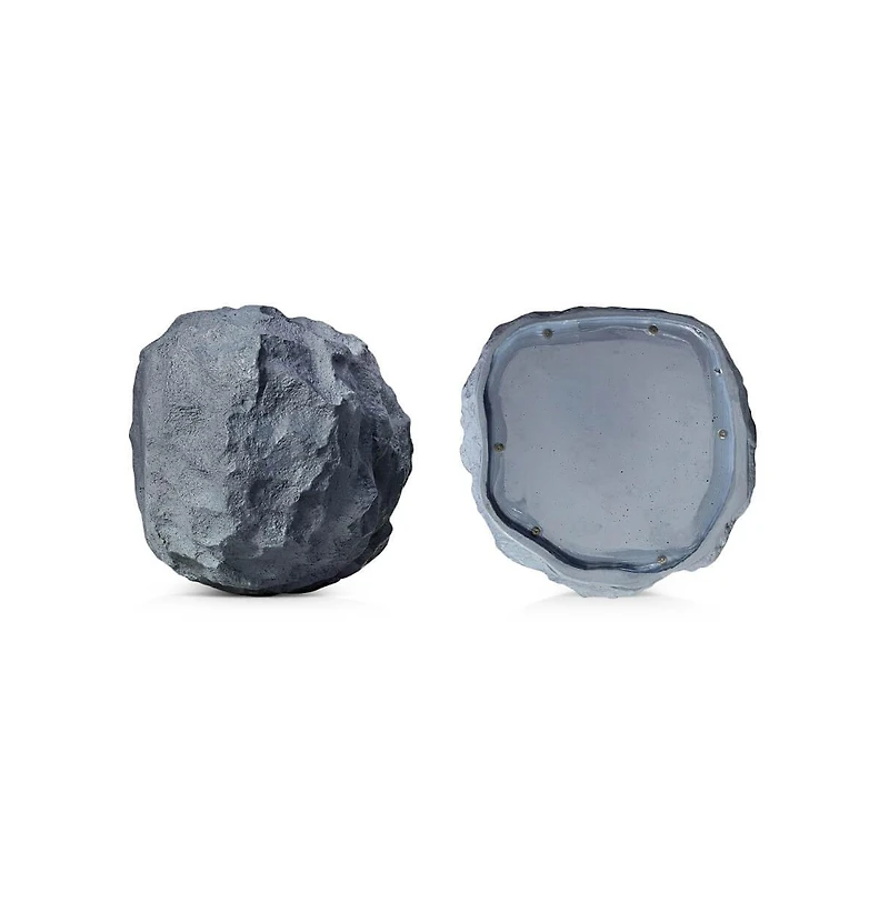 Wireless Outdoor Rechargeable Stereo Rock Speakers Pair