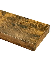 Sorbus Pack 47 x 9.25 Inch Wall Mounted Floating Shelves
