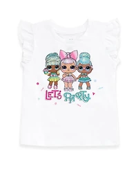 L.o.l. Surprise! Girls T-Shirt Skirt and Bag 3 Piece Outfit Set