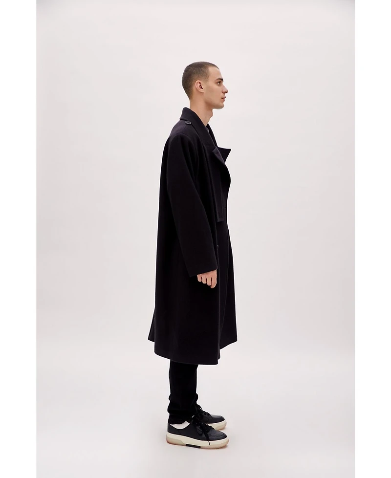 Pcfg Men's Wool Long Coat