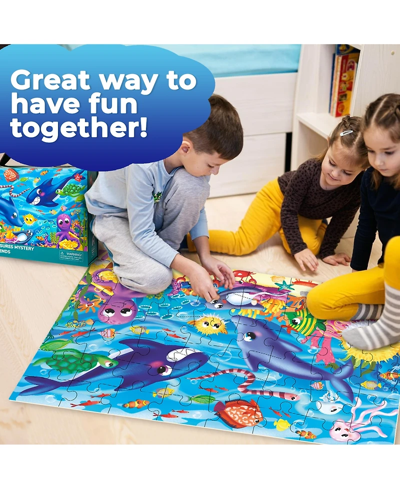 Quokka 2x3 Ft Giant Floor Puzzles for Kids Ages 4-6